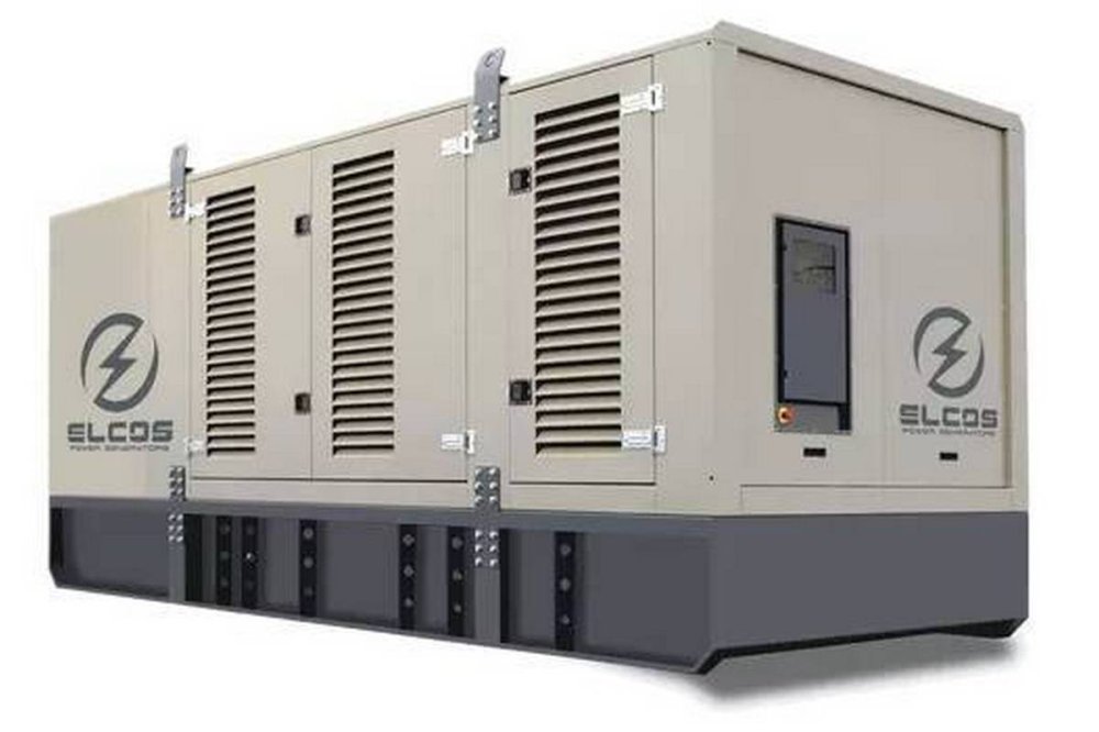 Дизельный генератор 2200 кВт | ELCOS GE.CU.3000/2750.SS+011 в кожухе, двигатель Cummins