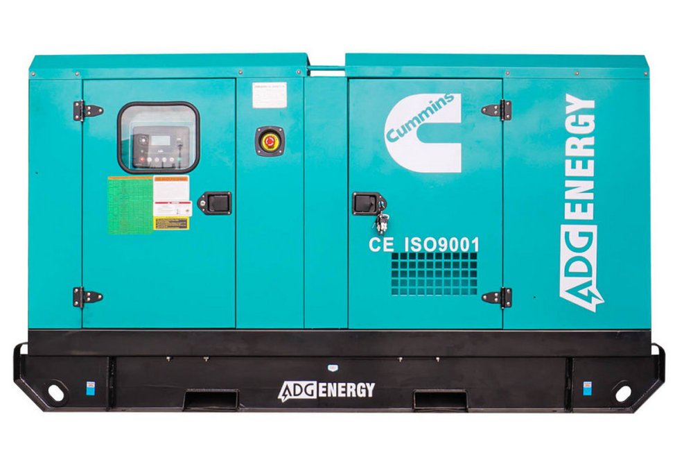 ADG-Energy AD-140C с автозапуском (АВР) в кожухе | российский дизельный генератор 100 кВт (Cummins)
