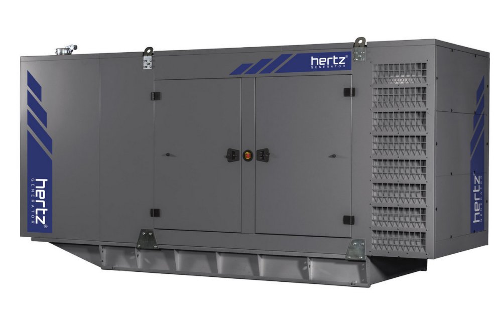 Дизельный генератор - Hertz HG 505 CS в кожухе | 360 кВт