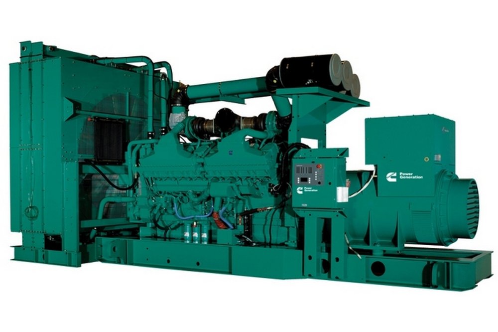 Дизельный генератор с АВР Cummins DQKAJ 1600 кВт, 2-я степень автоматизации