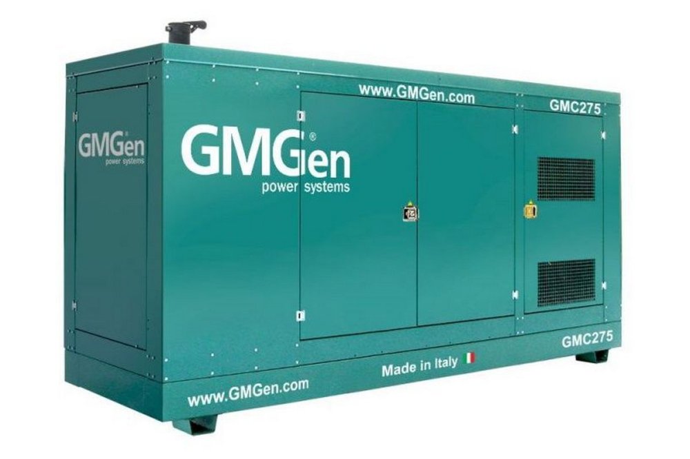 Дизельная электростанция с АВР - GMGen GMC275 в кожухе | 200 кВт, двигатель Cummins