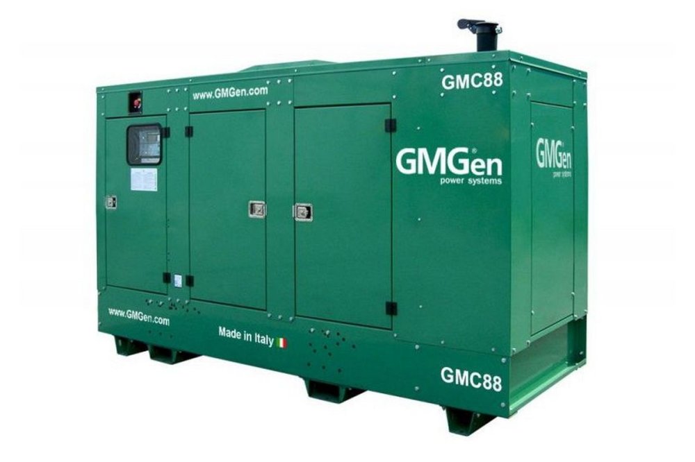 Дизельный генератор GMGen GMC88 в кожухе | 64 кВт, двигатель Cummins