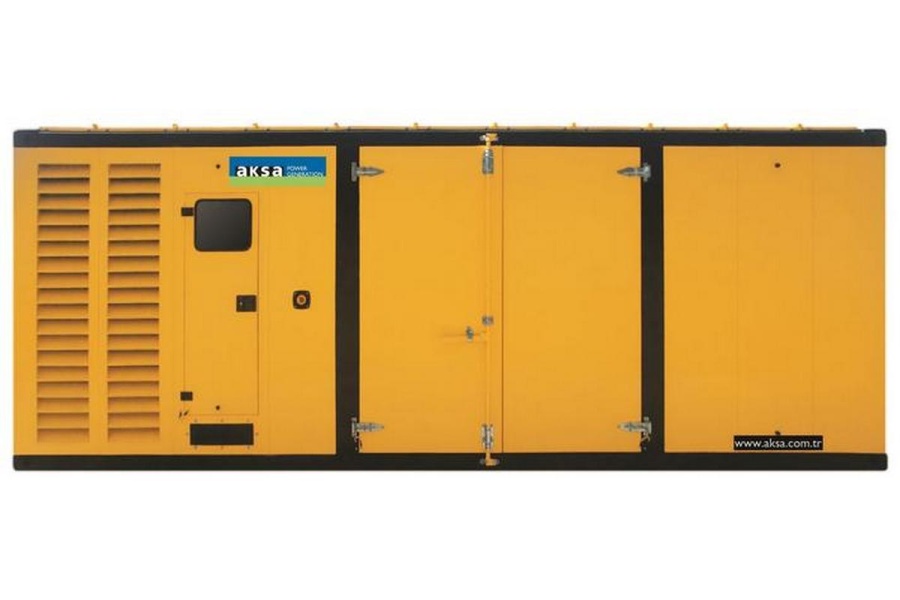 Дизельный генератор AKSA AC 880 в кожухе - 640 кВт (Cummins)