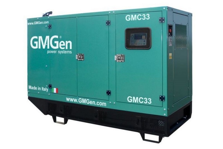 Дизельный генератор GMGen GMC33 в кожухе | 24 кВт, двигатель Cummins