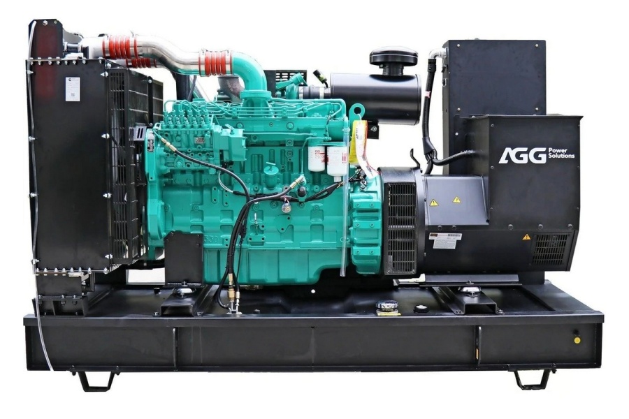 Дизель генератор AGG C400E5 открытого исполнения | 288 кВт, двигатель Cummins