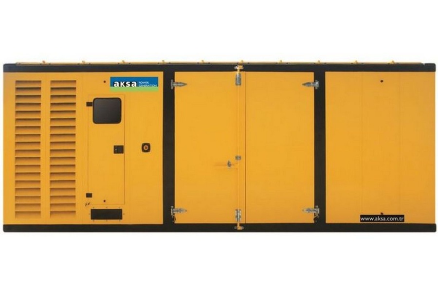 Дизельный генератор AKSA AC 1100 в кожухе - 800 кВт (Cummins)