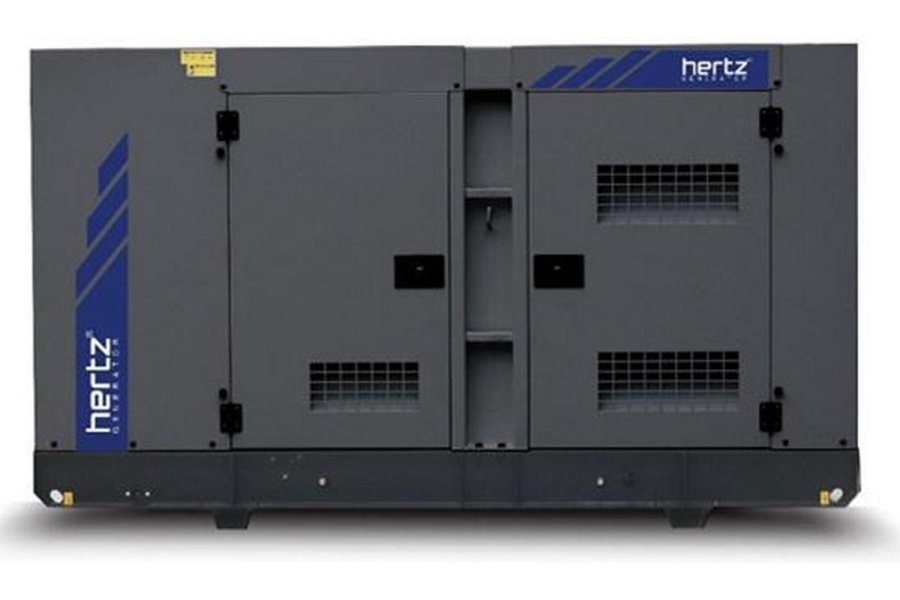 Дизельный генератор - Hertz HG 44 CS в кожухе | 32 кВт