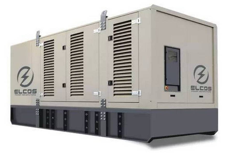 Дизельный генератор 2200 кВт | ELCOS GE.CU.3000/2750.SS+011 в кожухе, двигатель Cummins