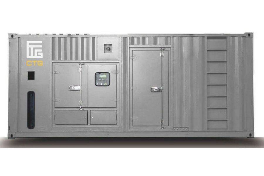 Дизельный генератор CTG 3000C в кожухе | 2200 кВт, двигатель Cummins