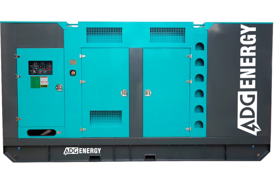 ADG-Energy AD-220C с автозапуском (АВР) в кожухе | российский дизельный генератор 160 кВт (Cummins)